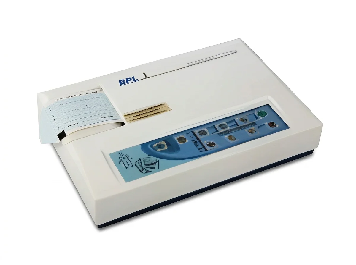 BPL Three Channel ECG Machine