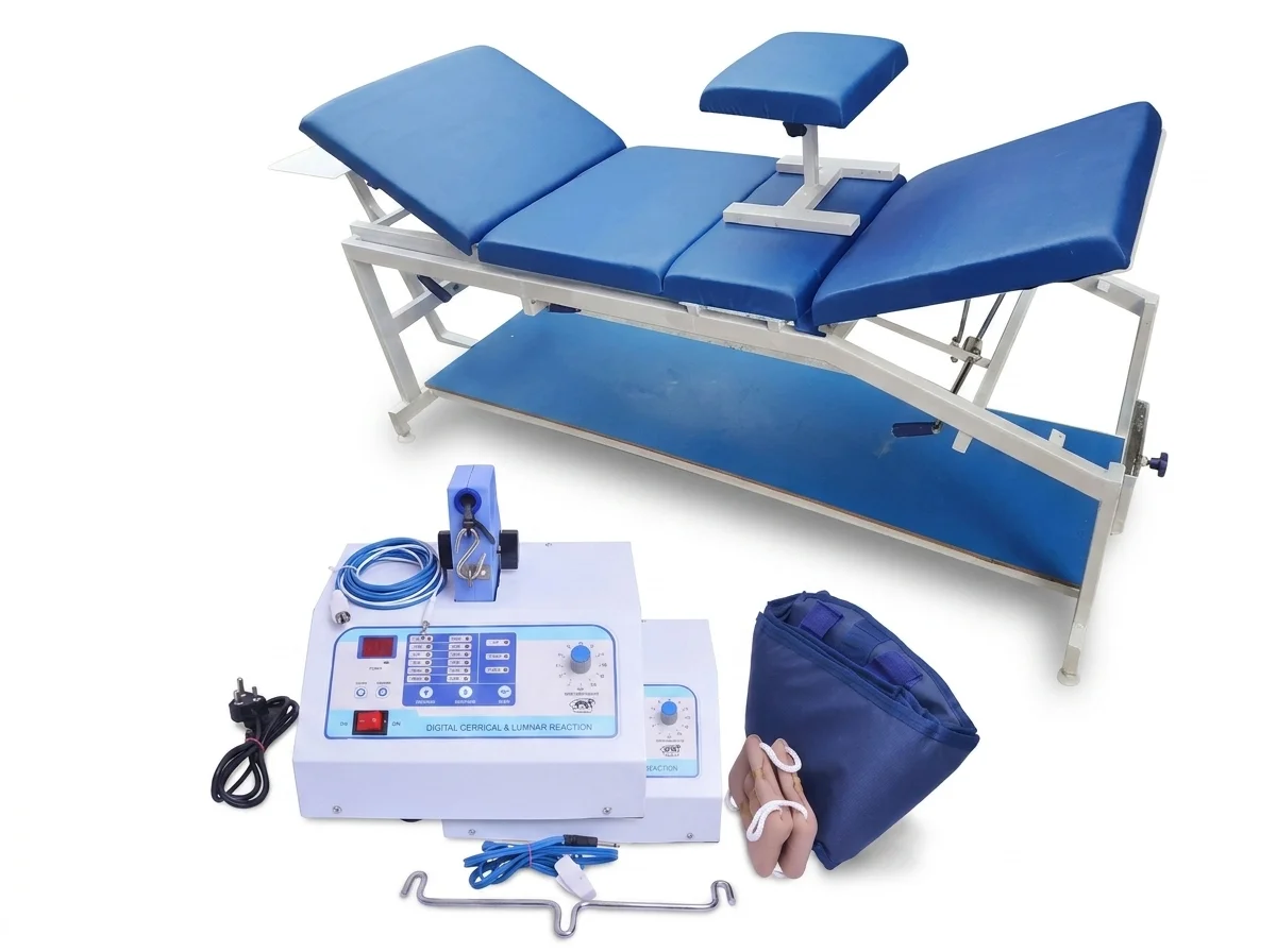 Medansh 4-Fold Traction Table with Traction Unit